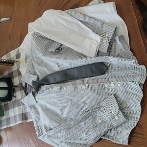 Boys dress shirts with tie